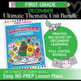 Load image into Gallery viewer, Big Book of December First Grade Thematic Unit Bundle
