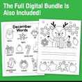 Load image into Gallery viewer, Big Book of December First Grade Thematic Unit Bundle

