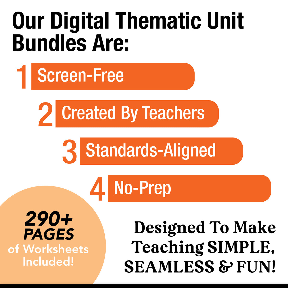 Printable Kindergarten December Thematic Unit Bundle
