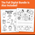 Load image into Gallery viewer, Big Book of December Kindergarten Thematic Unit Bundle

