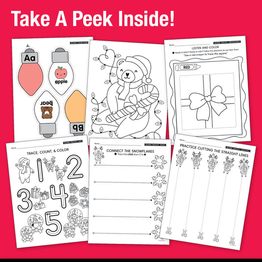 Big Book of December Preschool Thematic Unit Bundle
