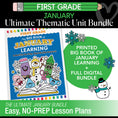 Load image into Gallery viewer, Big Book of January First Grade Thematic Unit Bundle
