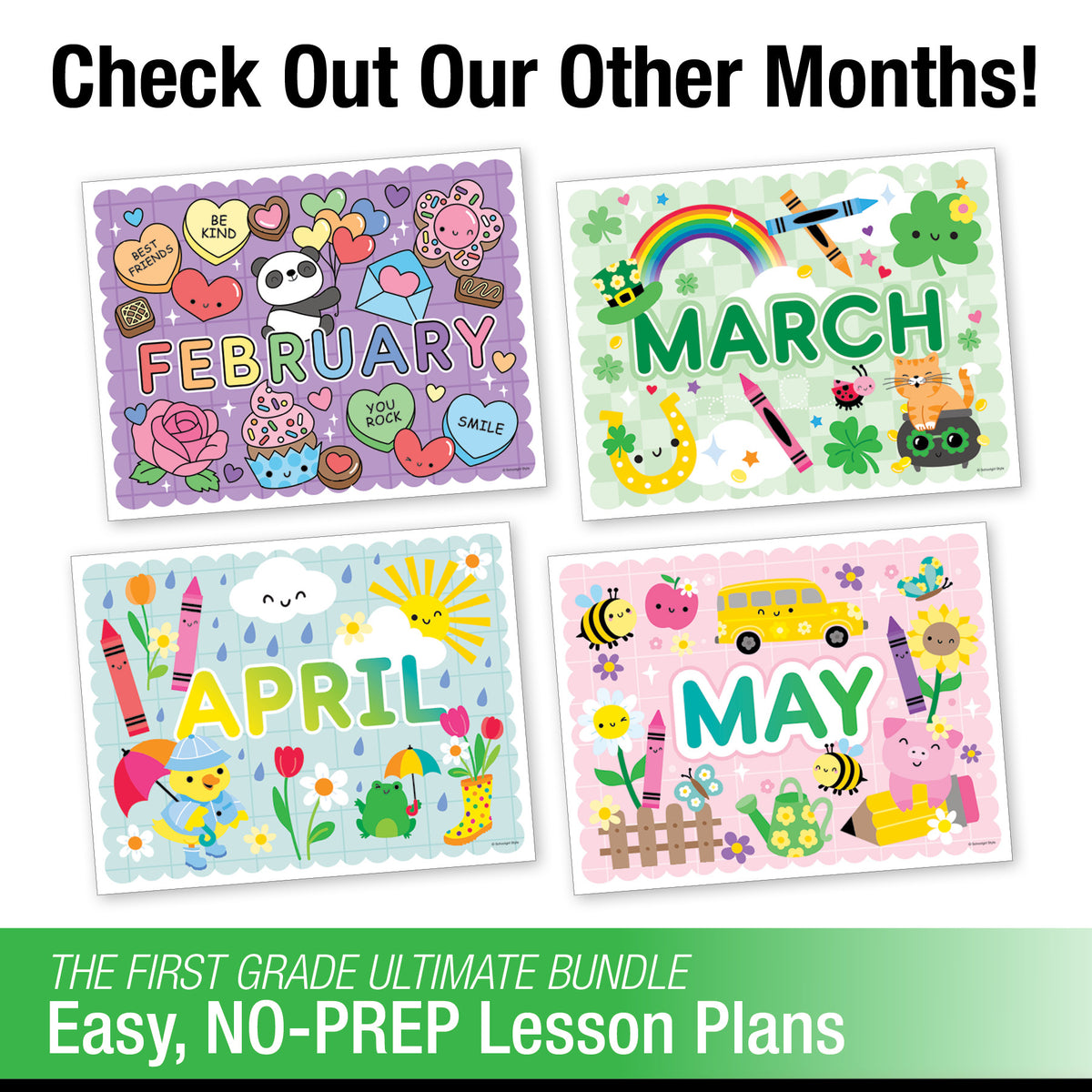 Big Book of January First Grade Thematic Unit Bundle
