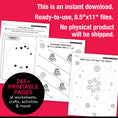 Load image into Gallery viewer, Printable Preschool January Thematic Unit Bundle
