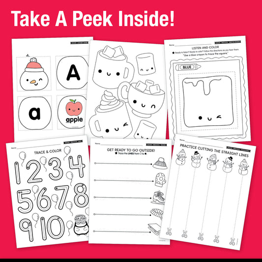 Big Book of January Preschool Thematic Unit Bundle