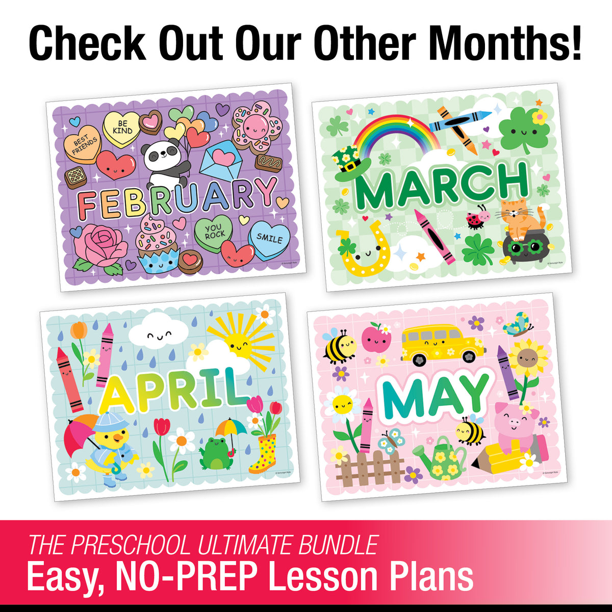 Big Book of January Preschool Thematic Unit Bundle