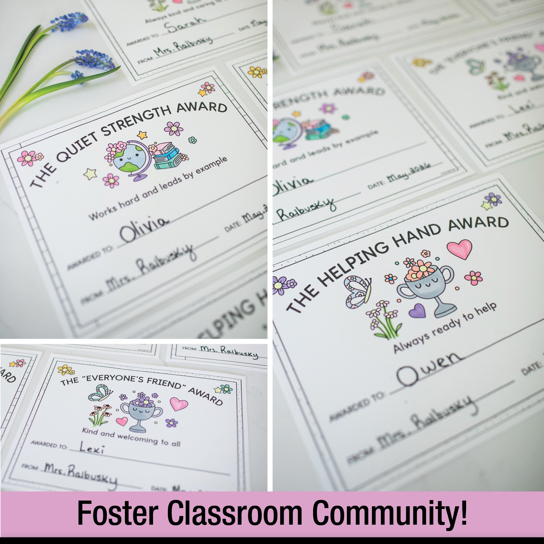 Printable No-Prep End-Of-Year Awards Pack: An Award for Every Student