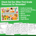 Load image into Gallery viewer, Printable First Grade November Daily Science of Reading
