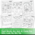 Load image into Gallery viewer, Printable First Grade November Daily Sight Words
