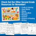 Load image into Gallery viewer, Printable Second Grade November Daily Math
