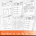 Load image into Gallery viewer, Printable Kindergarten November Daily Sight Words
