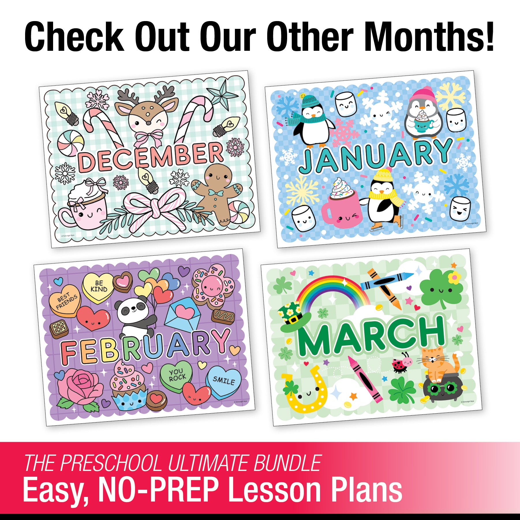 Big Book of November Preschool Thematic Unit Bundle