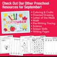 Load image into Gallery viewer, Preschool September Daily Alphabet Play Dough Mats
