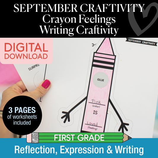 Crayon Feelings Craftivity