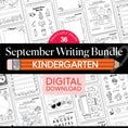 Load image into Gallery viewer, Big Book of September Kindergarten Thematic Unit Bundle
