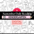 Load image into Gallery viewer, Kindergarten September Daily Reading
