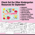 Load image into Gallery viewer, Kindergarten September Daily Reading
