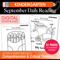 Load image into Gallery viewer, Kindergarten September Daily Reading
