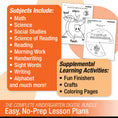 Load image into Gallery viewer, Printable Kindergarten September Thematic Unit Bundle
