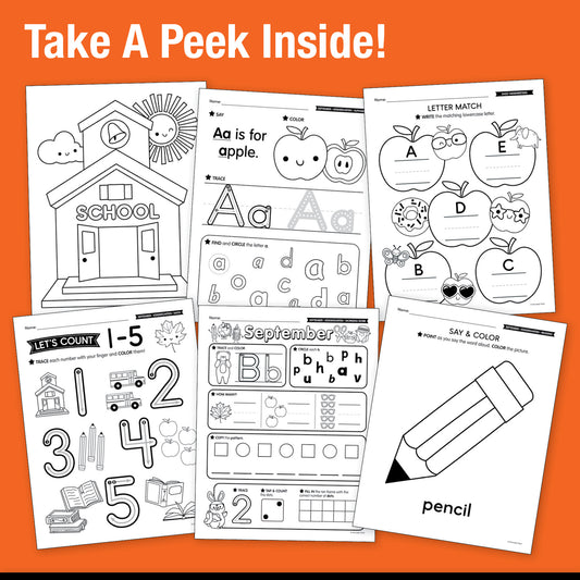 Big Book of September Kindergarten Thematic Unit Bundle