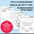 Load image into Gallery viewer, Printable Preschool September Thematic Unit Bundle
