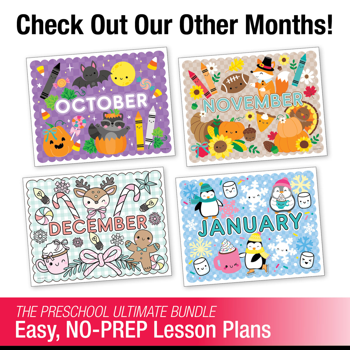Big Book of September Preschool Thematic Unit Bundle
