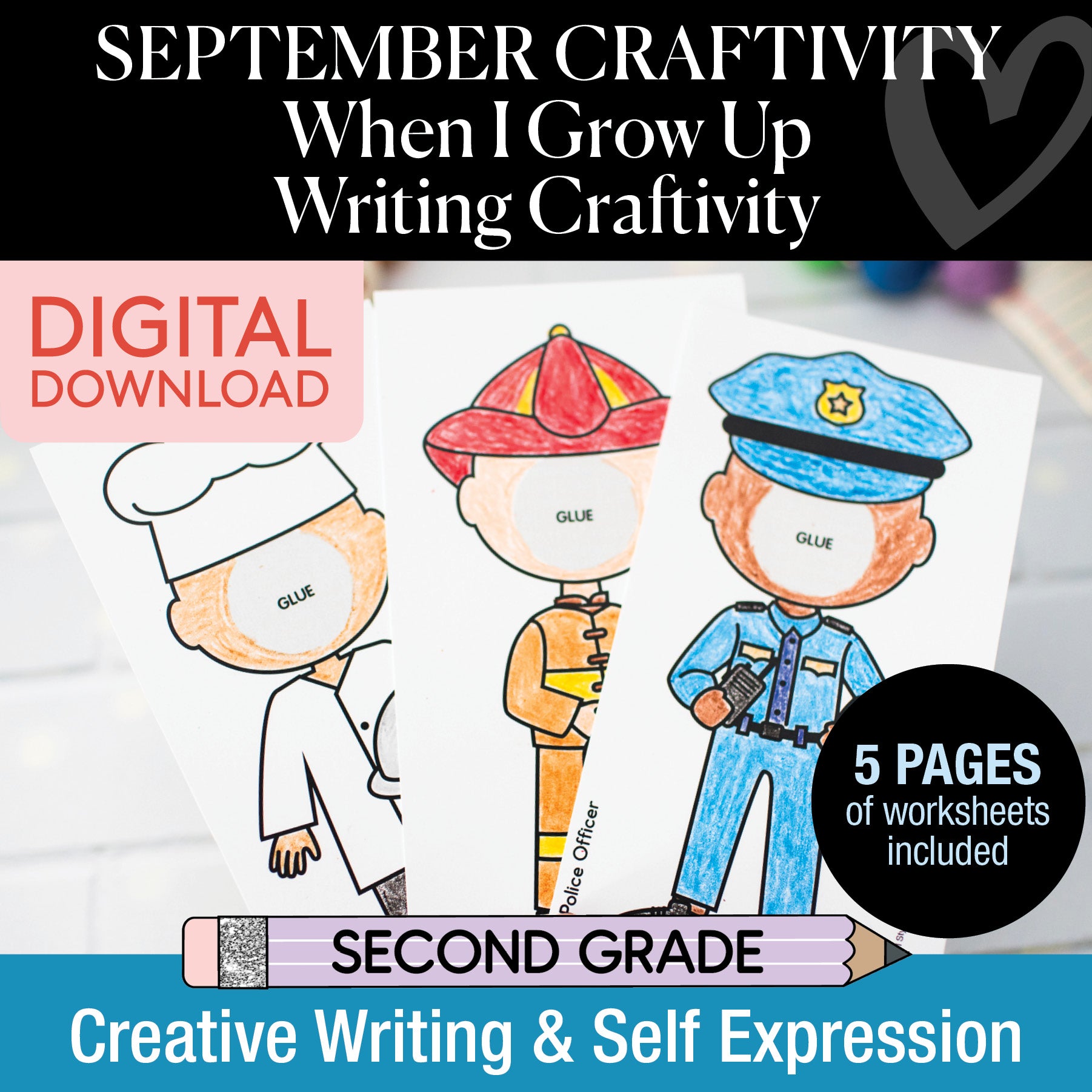 When I Grow Up Craftivity