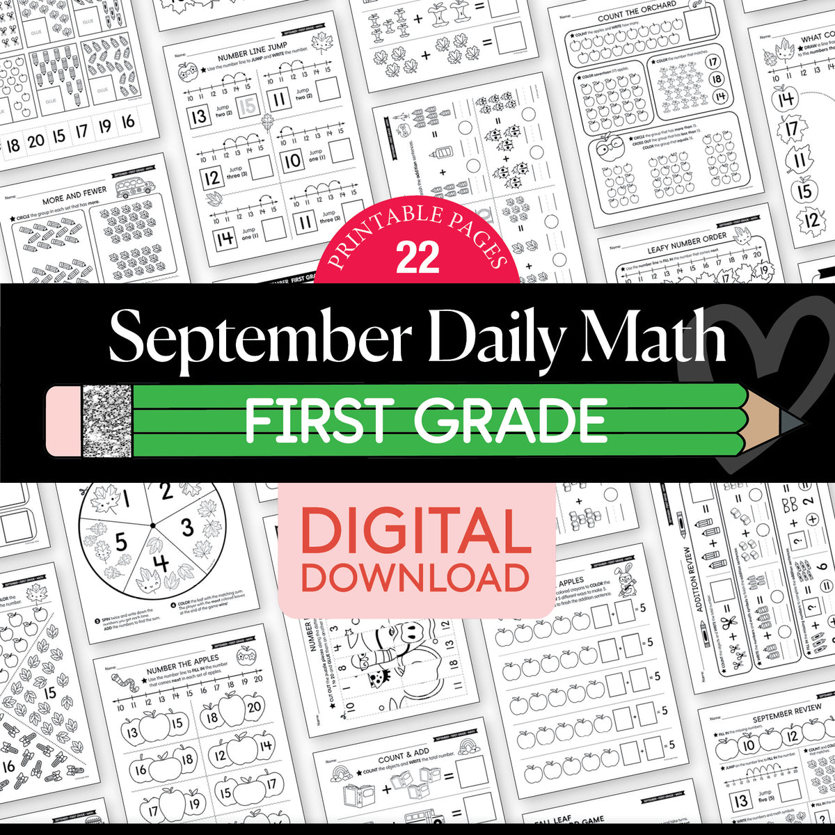 First Grade September Writing Bundle