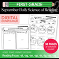 Load image into Gallery viewer, First Grade September Daily Science of Reading
