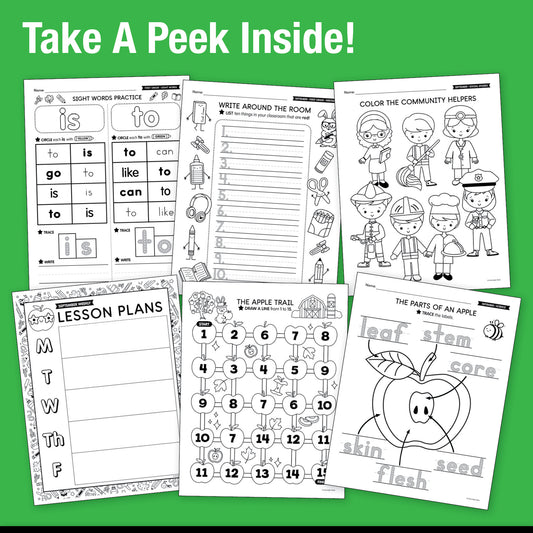 Big Book of September First Grade Thematic Unit Bundle