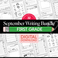 Load image into Gallery viewer, First Grade September Writing Bundle
