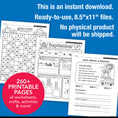 Load image into Gallery viewer, Printable Second Grade September Thematic Unit Bundle
