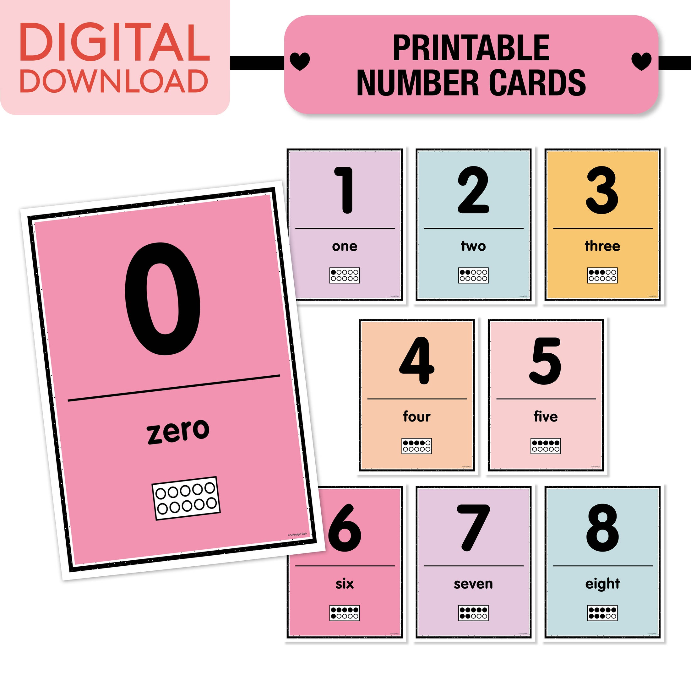 No Prep No Cut Classroom Decor Bundle | Pastel Pages