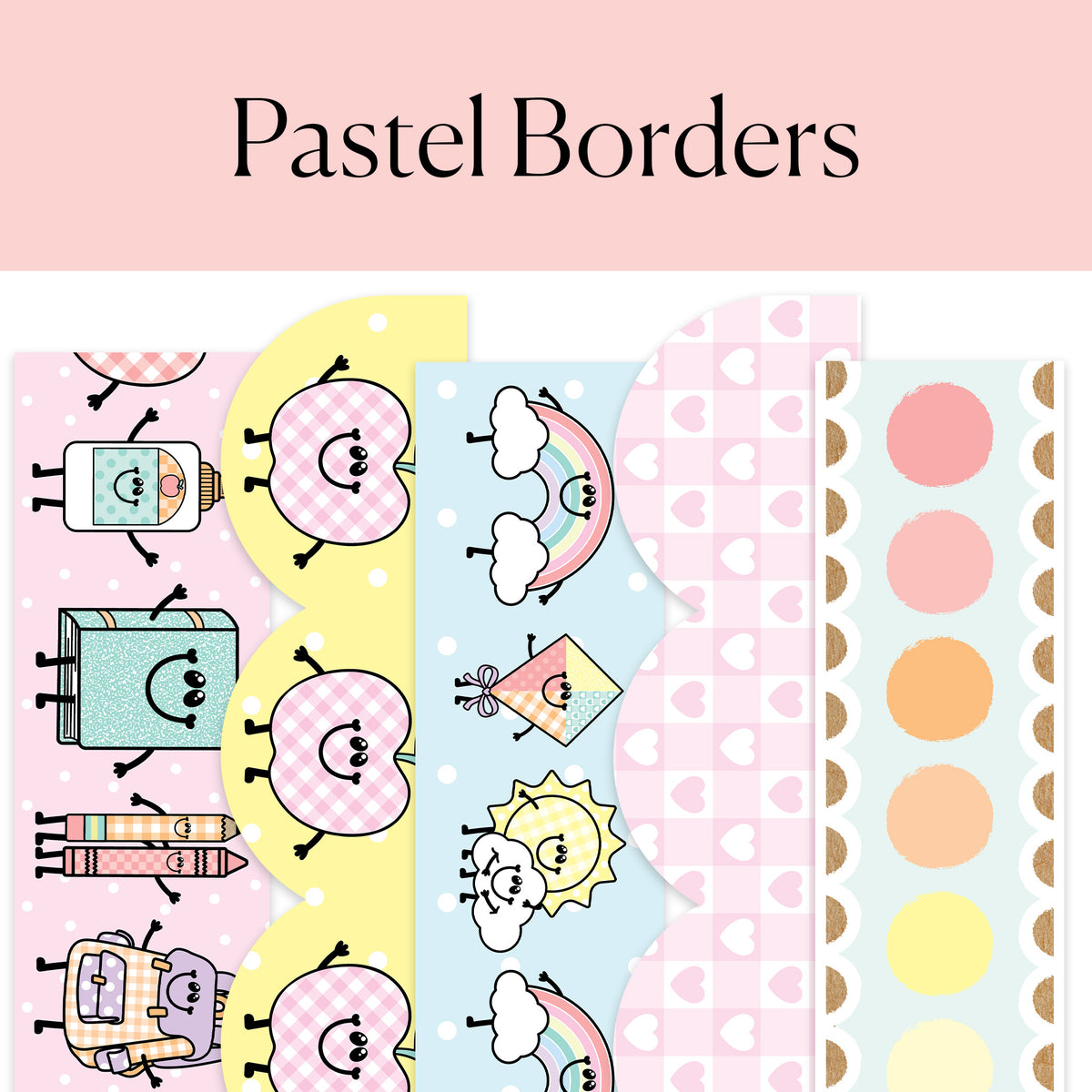 Classroom Bulletin Board Borders – Schoolgirl Style
