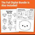 Load image into Gallery viewer, Big Book of October Kindergarten Thematic Unit Bundle
