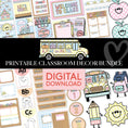 Load image into Gallery viewer, A Year In Pastel Full Printable Classroom Decor Bundle
