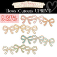 Load image into Gallery viewer, Printable Bow Cutouts | Miss Honey's Cottage Classroom
