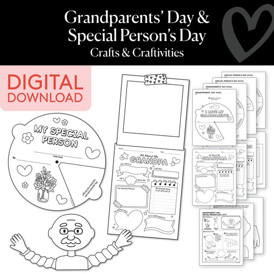 Grandparents' Day & Special Person's Day Crafts & Craftivities