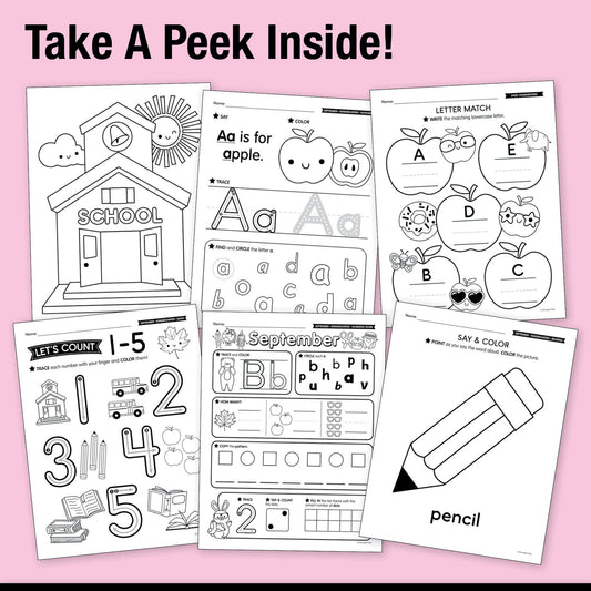 Big Book of September Kindergarten Thematic Unit Bundle
