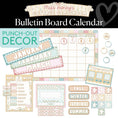 Load image into Gallery viewer, Calming Calendar Bulletin Board Set  | Miss Honey's Cottage Classroom
