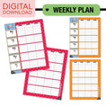 Load image into Gallery viewer, Printable Teacher Planner | 90s Teacher
