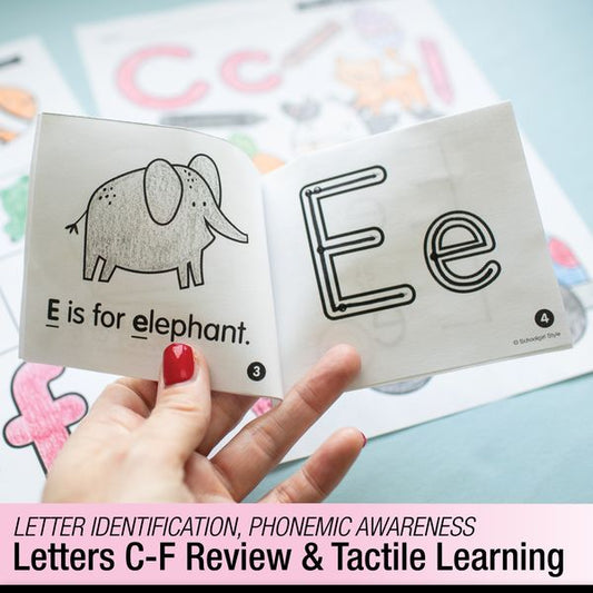 Printable Kindergarten April Daily Alphabet