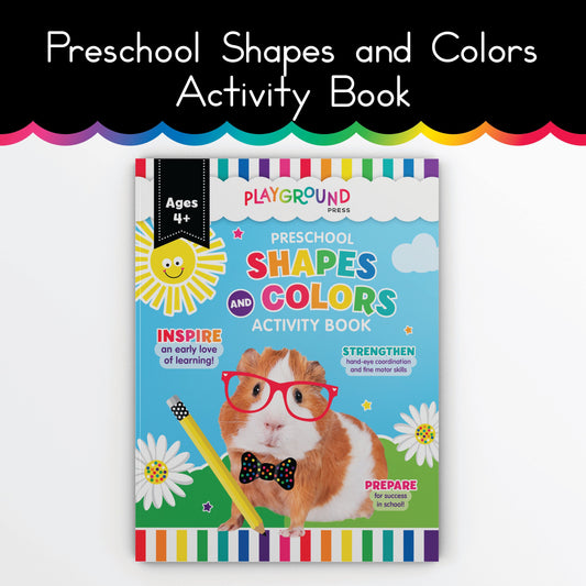 Preschool Shapes and Colors Activity Workbook