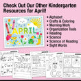 Load image into Gallery viewer, Printable Kindergarten April Daily Math
