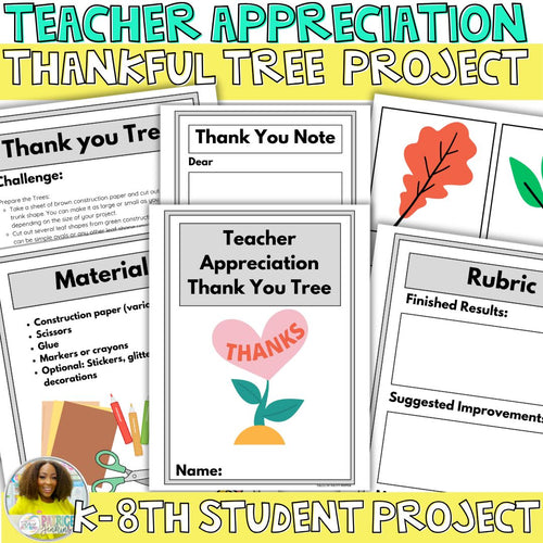 Teacher Appreciation Project-Cover