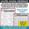 Making Inferences Worksheets Inferencing Activities Passages 4th 5th Grade