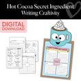 Load image into Gallery viewer, Printable January Hot Cocoa Secret Ingredient Writing Craftivity
