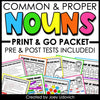 Common and Proper Nouns | Worksheets | Assessments | Joey Udovich