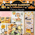 Load image into Gallery viewer, Ultimate Halloween Pre-Printed and Printable Classroom Decor Bundle | 90s Teacher
