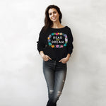 Read and Dream Floral Sweatshirt | Reading inspired sweatshirt